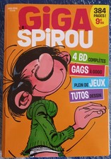 GIGA SPIROU 6 H / 4 BD COMPLÈTES / GAGS A GOGO / PLEIN DE JEUX / TUTOS DESSIN