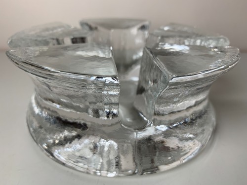 Porte bougie verre - verre,