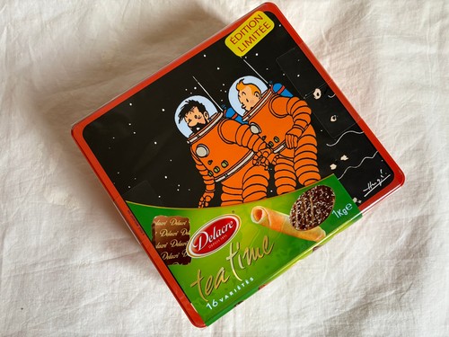 Boite biscuits delacre en - boite,