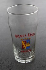 Ancien verre a bière bock