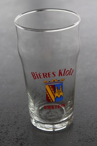 Ancien verre bière bock - a,