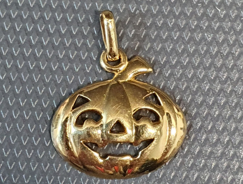 Pendentif plaqué couleur - or,
