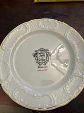 In Den Bonten Os Restaurant Belgium Charger Plate By La Porcelaine de  Baudour