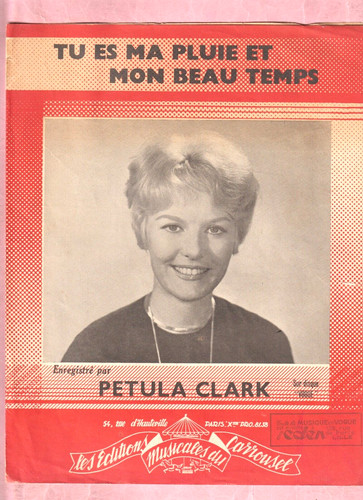 Partition ma pluie - pluie, et