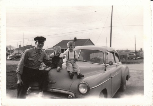 Vintage photo boys - photo, of