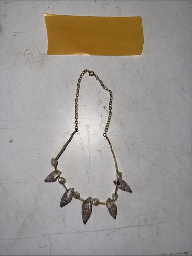 Collier vintage coquillages - vintage,