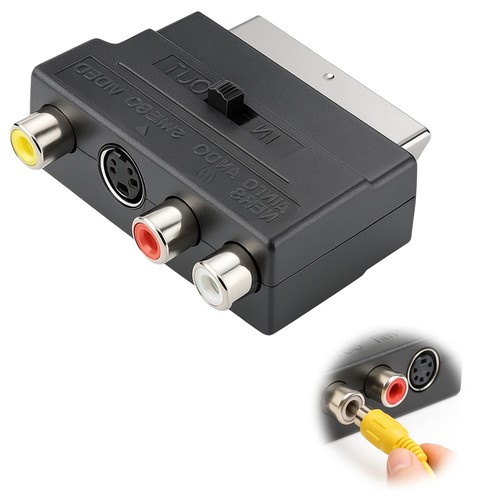 Adaptateur péritel vers - vers, 3x