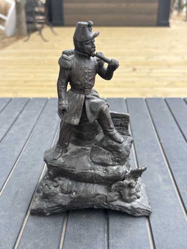 Sculpture fonte régule - fonte,