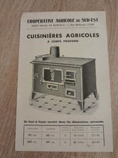 Petite Pub Cuisinières Agricole