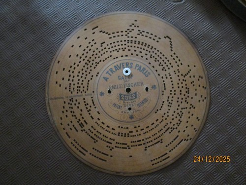 Disque carton ehrlich - disque,