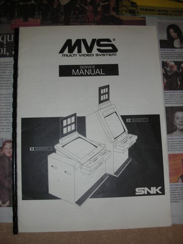 Manuel borne arcade vms - d'arcade,