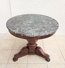 Guéridon Empire en acajou