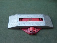 Vintage 1958 Corgi 1401 Garage Elevating Service Ramp in Red & Silver