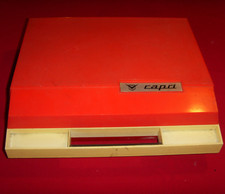 Antique Capri Wilson Milano Turntable Turntable Turntable Vinyl 33 45 RPM ORANGE EAT