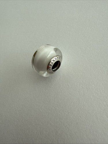 Pandora white mini murano - pandora,