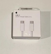 Apple 240W USB-C Charge Cable 2m 6 FT ‎MU2G3AM/A In Original Retail Package