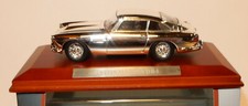 ATLAS MODEL CHROME DORE ARGENT SOCLE BOIS 1/43 ASTON MARTIN DB4 1958 IN box