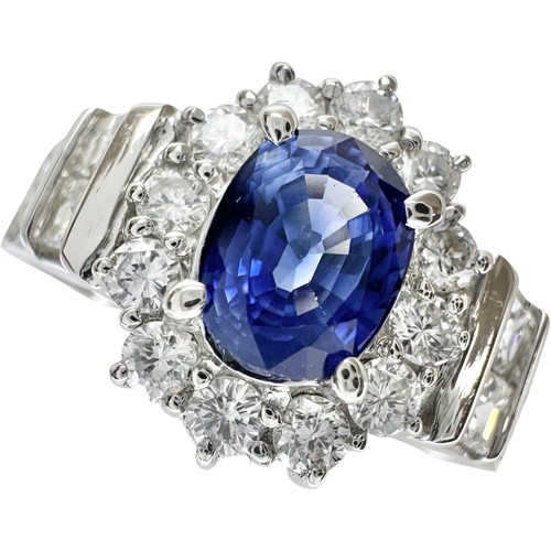 Bague saphir 0 89ct - us, 6.2