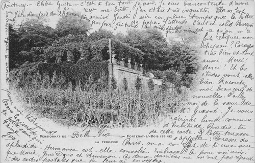 Old postcard fontenay sous - 94,