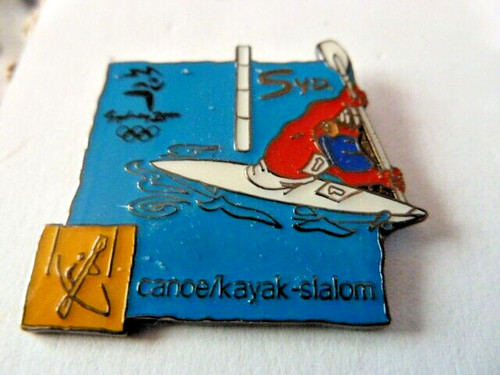 Pin vintage canoe kayak - pin',