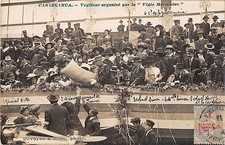 CPA MAROC PHOTO CARDS CASABLANCA VEGLIONE ORGANIZED BY THE MOROCAINE WATCHMAN N°5