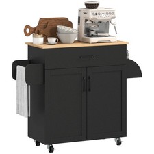 HOMCOM Desserte de cuisine