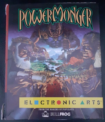 Powermonger commodore amiga - powermonger,