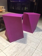 Paire de tabourets bas design