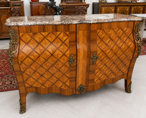 Commode portes galbée - commode,