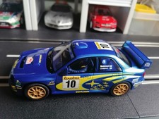 scalextric rare Subaru Impreza WRC Avec lumières neuve (carrera, Ninco) 