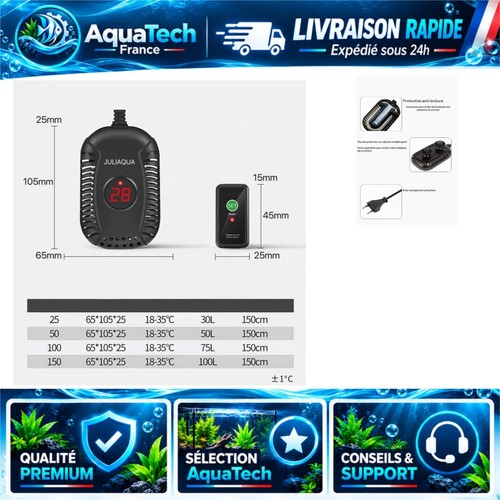 Chauffage aquarium 150 - , w