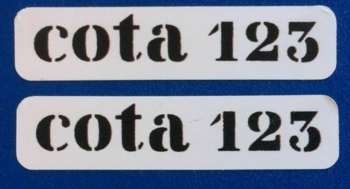 Montesa cota 123 side covers - montesa,