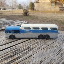 Vintage Tootsie Toy diecast Greyhound Scenicruiser Bus