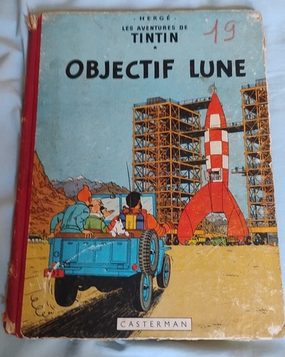 Tintin objectif lune - tintin,