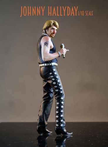 Figurine johnny hallyday - figurine,