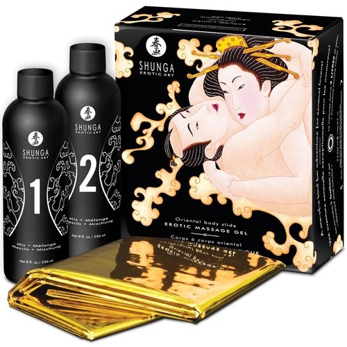 Shunga gel massage - gel, corps