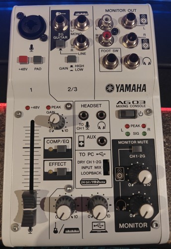 Yamaha ag03 mixing console - ag03,