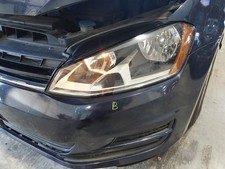 Driver Left Headlight Hatchback Base Halogen Fits 16-17 GOLF 3012081