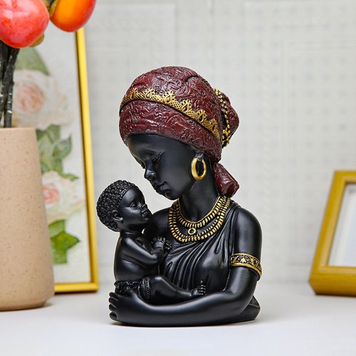 Statue africaine mère et - de,