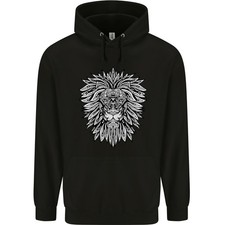 Hoodie Enfant Lion Mandala