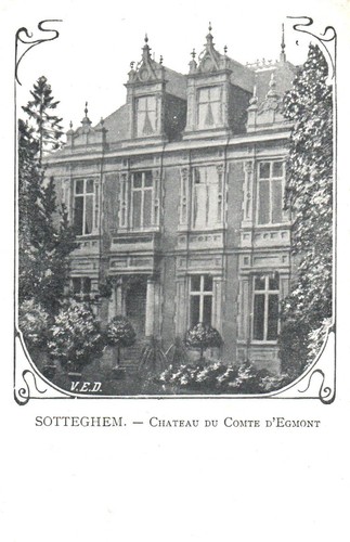 Cpa sotteghem château - cpa, du