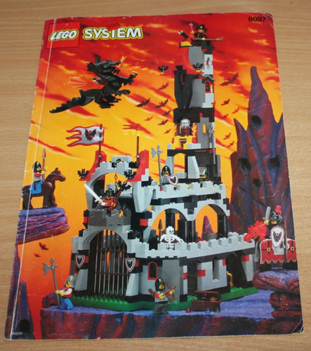 Notice lego castle instruction - notice,