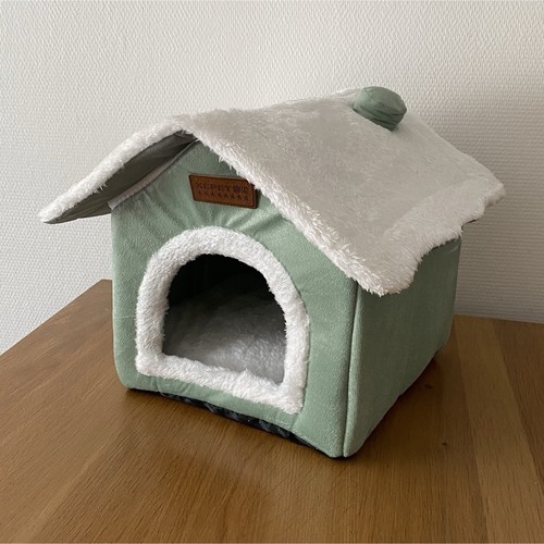 Panier forme maison pour chat - forme,