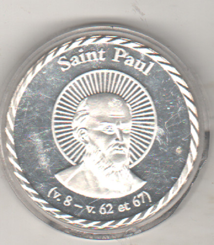 Médaille saint paul - "saint,
