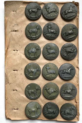 Lot boutons anciens 22 5 - de, 18