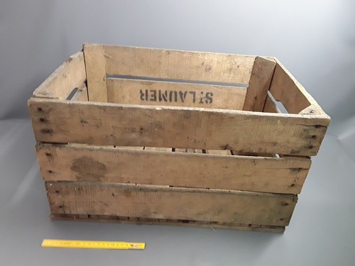 Ancienne grande caisse - , bois