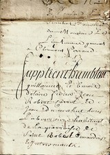 1779 Droit de passage à