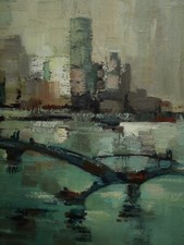 HST Huile sur Toile Signé