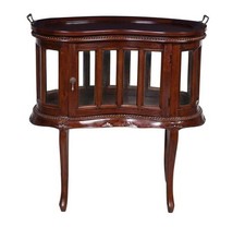 Biscottini Vitrine En Bois