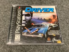 Driver (Sony PlayStation 1, 1999) PS1 Complete CIB - Tested & Working
